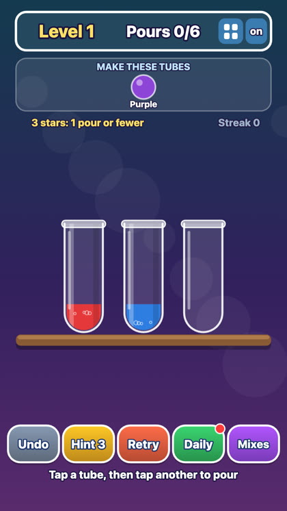 Mix and Match game screenshot