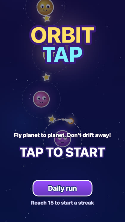 Orbit Tap game screenshot